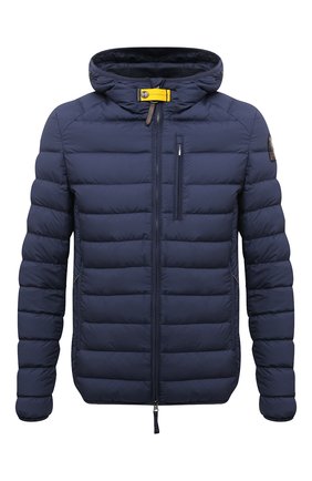 Мужская пуховая куртка last minute PARAJUMPERS темно-синего цвета по цене 39450 руб., арт. SL02/LAST MINUTE | Фото 1 Мужская пуховая куртка last minute PARAJUMPERS темно-синего цвета, арт. SL02/LAST MINUTE | Фото 1