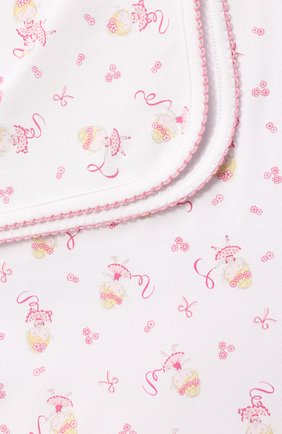 Детского хлопковое одеяло KISSY KISSY розового цвета, арт. KG7023160 | Фото 2 (Материал: Хлопок, Текстиль; Статус проверки: Проверена категория, Проверено)