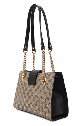 Женская сумка padlock small GUCCI бежевого цвета по цене 112000 руб., арт. 498156/9F26G | Фото 4 Женская сумка padlock small GUCCI бежевого цвета, арт. 498156/9F26G | Фото 4