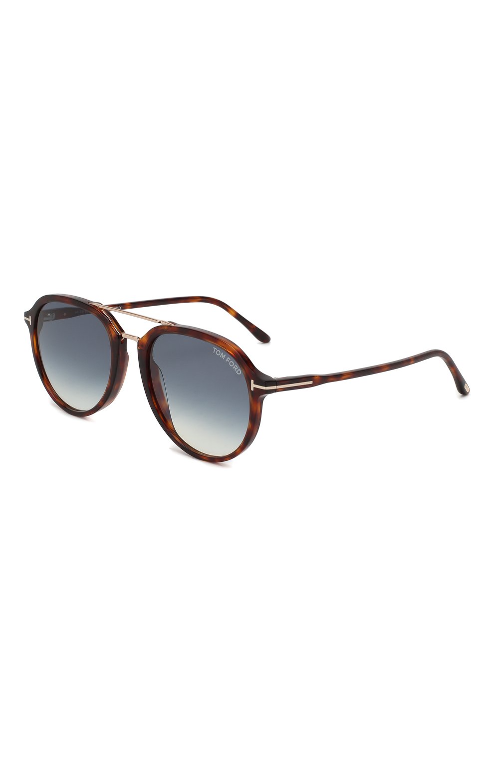 Женские солнцезащитные очки TOM FORD коричневого цвета, арт. TF674 54W | Фото 1