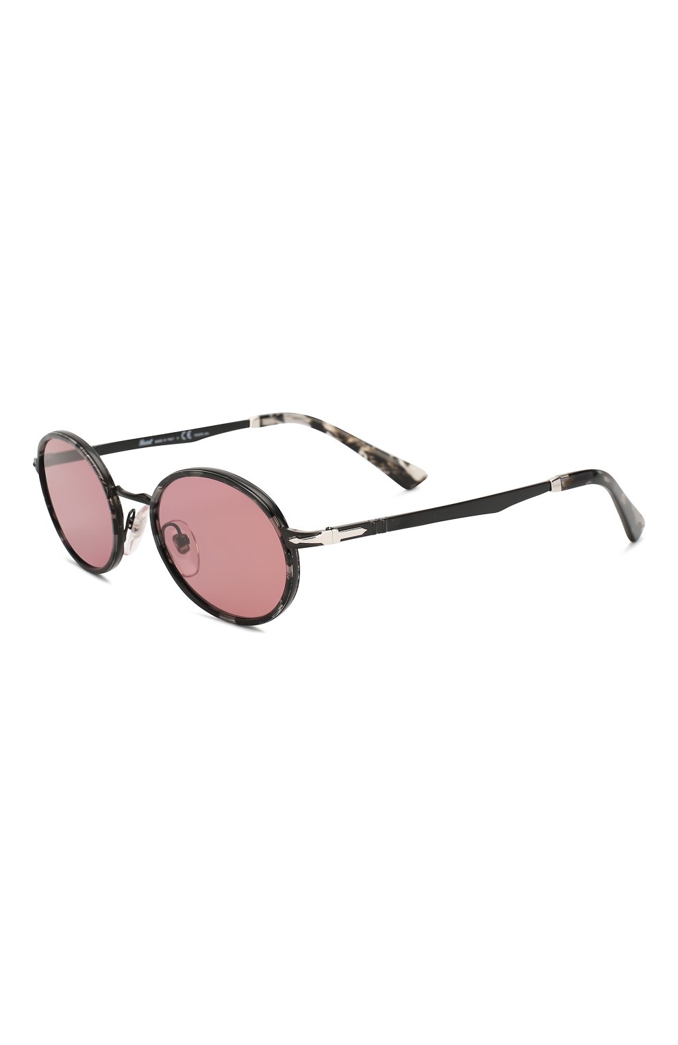 Женские солнцезащитные очки PERSOL розового цвета, арт. 2457S-10784R | Фото 1