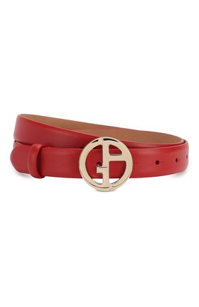 Женский кожаный ремень GIORGIO ARMANI красного цвета по цене 0 руб., арт. Y1I169/YSB3A | Фото 1 Женский кожаный ремень GIORGIO ARMANI красного цвета, арт. Y1I169/YSB3A | Фото 1 (Статус проверки: Проверена категория; Региональные ограничения белый список (Axapta Mercury): RU; Материал: Натуральная кожа)