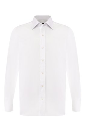 Мужская хлопковая сорочка TOM FORD белого цвета по цене 35700 руб., арт. 6FT050/94C1JE | Фото 1 Мужская хлопковая сорочка TOM FORD белого цвета, арт. 6FT050/94C1JE | Фото 1