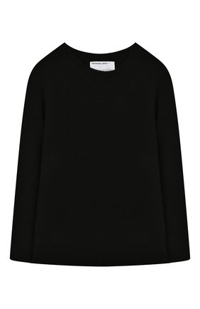Детский шерстяной пуловер DESIGNERS, REMIX GIRLS черного цвета по цене 8995 руб., арт. 15411 | Фото 1 Детский шерстяной пуловер DESIGNERS, REMIX GIRLS черного цвета, арт. 15411 | Фото 1