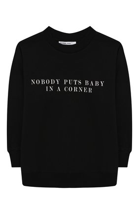 Детский хлопковый свитшот DESIGNERS, REMIX GIRLS черного цвета по цене 7670 руб., арт. 15544 | Фото 1 Детский хлопковый свитшот DESIGNERS, REMIX GIRLS черного цвета, арт. 15544 | Фото 1