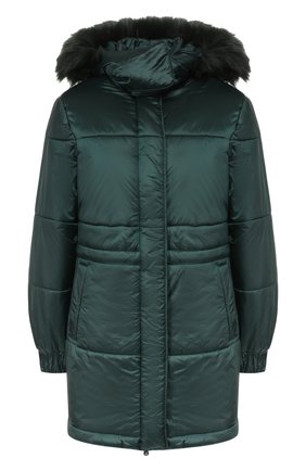 Женский утепленная куртка EMPORIO ARMANI зеленого цвета по цене 25450 руб., арт. 6G2L77/2NUNZ | Фото 1 Женский утепленная куртка EMPORIO ARMANI зеленого цвета, арт. 6G2L77/2NUNZ | Фото 1