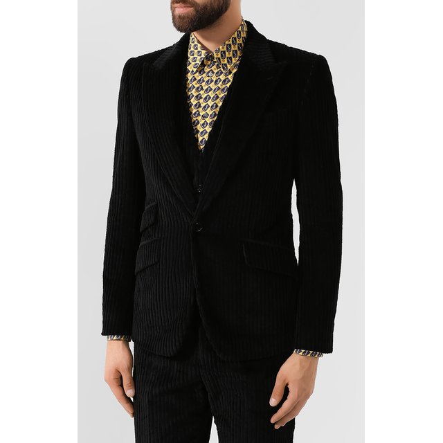 Хлопковый пиджак Dolce&Gabbana 10576674