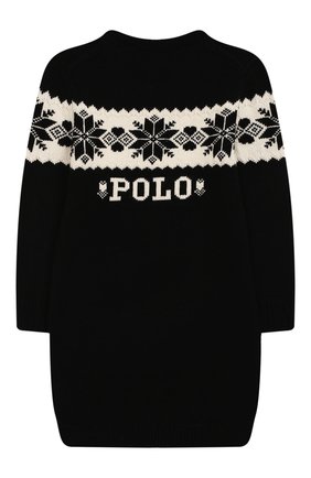 Детское платье POLO RALPH LAUREN черно-белого цвета по цене 13050 руб., арт. 313763190 | Фото 2 Детское платье POLO RALPH LAUREN черно-белого цвета, арт. 313763190 | Фото 2