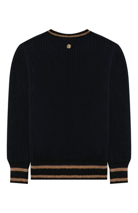 Детский пуловер ALBERTA FERRETTI JUNIOR синего цвета по цене 21550 руб., арт. 021198 | Фото 2 Детский пуловер ALBERTA FERRETTI JUNIOR синего цвета, арт. 021198 | Фото 2