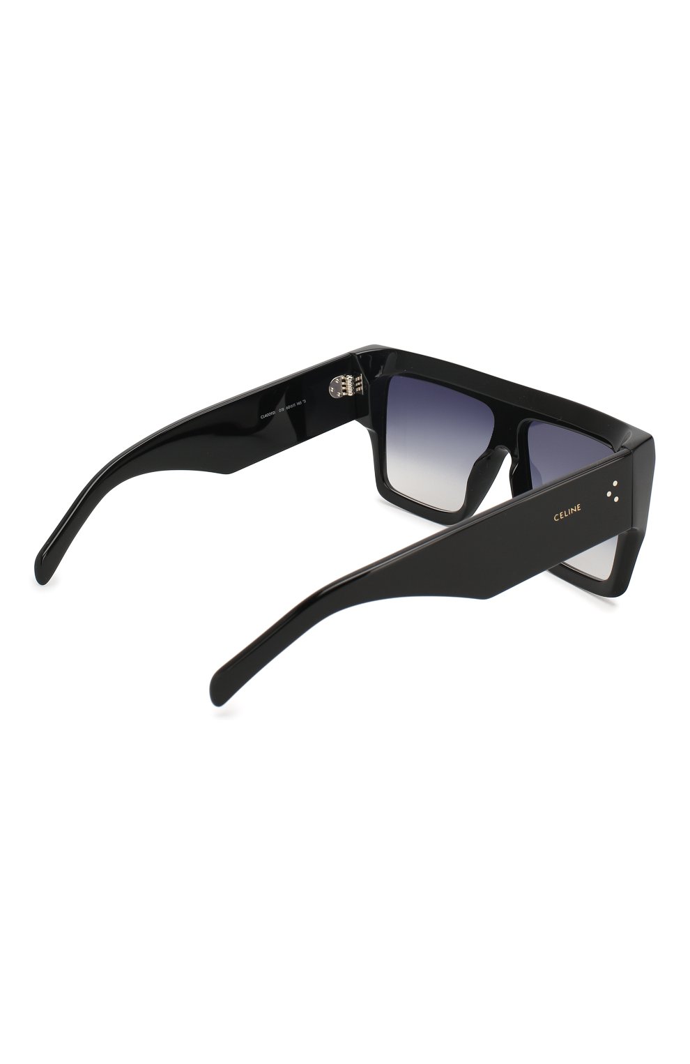 Женские солнцезащитные очки CELINE EYEWEAR черного цвета по цене 26850 руб., арт. CL40092I 01B | Фото 4 Женские солнцезащитные очки CELINE EYEWEAR черного цвета, арт. CL40092I 01B | Фото 4
