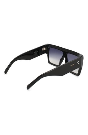 Женские солнцезащитные очки CELINE EYEWEAR черного цвета по цене 26850 руб., арт. CL40092I 01B | Фото 4 Женские солнцезащитные очки CELINE EYEWEAR черного цвета, арт. CL40092I 01B | Фото 4