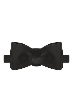 Мужской шелковый галстук-бабочка ETON черного цвета, арт. A101 60050 | Фото 1 (Материал: Текстиль, Шелк; Статус проверки: Проверено, Проверена категория)