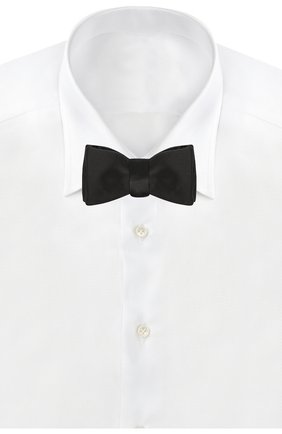 Мужской шелковый галстук-бабочка ETON черного цвета, арт. A101 60050 | Фото 2 (Материал: Текстиль, Шелк; Статус проверки: Проверено, Проверена категория)