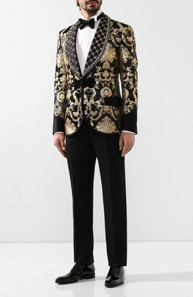 Мужской пиджак DOLCE & GABBANA золотого цвета по цене 487500 руб., арт. G2NG4Z/HJMG2 | Фото 2 Мужской пиджак DOLCE & GABBANA золотого цвета, арт. G2NG4Z/HJMG2 | Фото 2