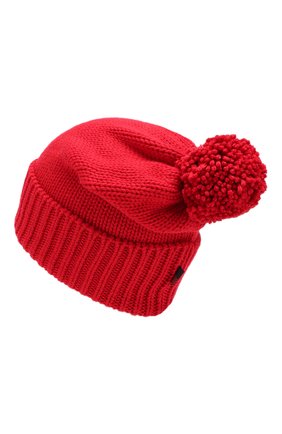 Женский шерстяная шапка WOOLRICH красного цвета по цене 6935 руб., арт. WWACC1460/UF0096 | Фото 2 Женский шерстяная шапка WOOLRICH красного цвета, арт. WWACC1460/UF0096 | Фото 2
