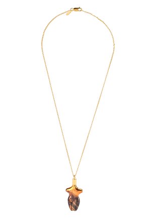 Женское колье emoji CHLOÉ золотого цвета по цене 28150 руб., арт. CHC19UF077BLQ | Фото 1 Женское колье emoji CHLOÉ золотого цвета, арт. CHC19UF077BLQ | Фото 1