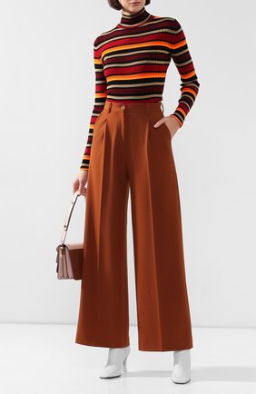 Женская шерстяная водолазка VICTORIA, VICTORIA BECKHAM разноцветного цвета по цене 24600 руб., арт. 2419KJU000323A | Фото 2 Женская шерстяная водолазка VICTORIA, VICTORIA BECKHAM разноцветного цвета, арт. 2419KJU000323A | Фото 2