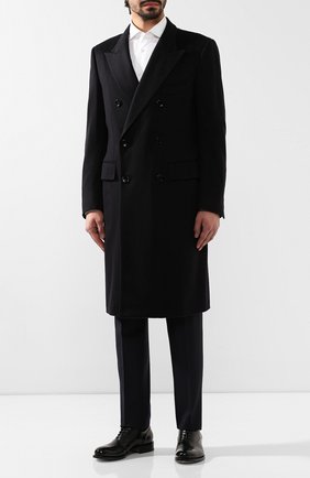 Мужской кашемировое пальто TOM FORD темно-синего цвета по цене 414000 руб., арт. 699R32/412F40 | Фото 2 Мужской кашемировое пальто TOM FORD темно-синего цвета, арт. 699R32/412F40 | Фото 2 (Длина (верхняя одежда): До колена; Рукава: Длинные; Материал подклада: Купро; Материал внешний: Шерсть, Кашемир; Мужское Кросс-КТ: Верхняя одежда, пальто-верхняя одежда; Стили: Классический; Статус проверки: Проверена категория)