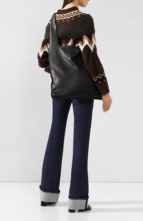 Женская сумка bow LOEWE черного цвета по цене 147000 руб., арт. 329.77.Z19 | Фото 2 Женская сумка bow LOEWE черного цвета, арт. 329.77.Z19 | Фото 2
