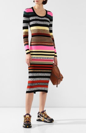 Женское платье KENZO разноцветного цвета по цене 41550 руб., арт. F962R0402807 | Фото 2 Женское платье KENZO разноцветного цвета, арт. F962R0402807 | Фото 2