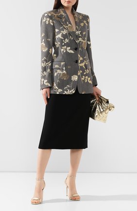 Женская шерстяная юбка DRIES VAN NOTEN черного цвета по цене 33250 руб., арт. 192-10852-8227 | Фото 2 Женская шерстяная юбка DRIES VAN NOTEN черного цвета, арт. 192-10852-8227 | Фото 2