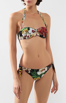 Женский бра-бандо DOLCE & GABBANA черного цвета по цене 28250 руб., арт. 01A23J/FSGRJ | Фото 2 Женский бра-бандо DOLCE & GABBANA черного цвета, арт. 01A23J/FSGRJ | Фото 2