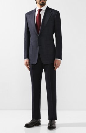 Мужской шерстяной пиджак TOM FORD синего цвета по цене 274500 руб., арт. 632R08/11A740 | Фото 2 Мужской шерстяной пиджак TOM FORD синего цвета, арт. 632R08/11A740 | Фото 2