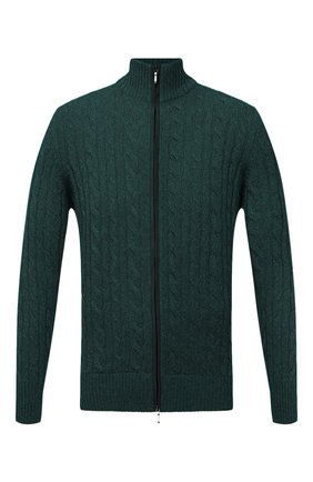 Мужской кашемировый кардиган LORO PIANA темно-зеленого цвета по цене 188000 руб., арт. FAI8133 | Фото 1 Мужской кашемировый кардиган LORO PIANA темно-зеленого цвета, арт. FAI8133 | Фото 1 (Материал внешний: Шерсть, Кашемир; Рукава: Длинные; Длина (для топов): Стандартные; Стили: Кэжуэл; Мужское Кросс-КТ: Кардиган-одежда)