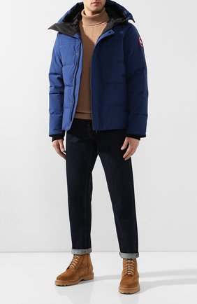 Мужская пуховая парка macmillan CANADA GOOSE синего цвета по цене 72950 руб., арт. 3804M | Фото 2 Мужская пуховая парка macmillan CANADA GOOSE синего цвета, арт. 3804M | Фото 2