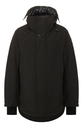 Мужская пуховая парка sandford CANADA GOOSE черного цвета по цене 77100 руб., арт. 3400M | Фото 1 Мужская пуховая парка sandford CANADA GOOSE черного цвета, арт. 3400M | Фото 1