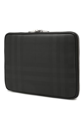 Мужского чехол для ipad BURBERRY темно-серого цвета по цене 45200 руб., арт. 8021189 | Фото 2 Мужского чехол для ipad BURBERRY темно-серого цвета, арт. 8021189 | Фото 2