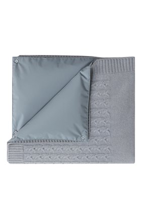 Детского одеяло LORO PIANA голубого цвета по цене 151500 руб., арт. FAI7190 | Фото 1 Детского одеяло LORO PIANA голубого цвета, арт. FAI7190 | Фото 1
