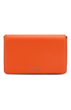 Женские кожаный кошелек sylvia на цепочке KATE SPADE NEW YORK оранжевого цвета по цене 15600 руб., арт. PWRU7201 | Фото 1 Женские кожаный кошелек sylvia на цепочке KATE SPADE NEW YORK оранжевого цвета, арт. PWRU7201 | Фото 1