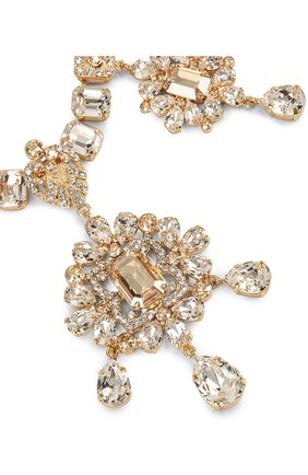Женское колье DOLCE & GABBANA золотого цвета по цене 216500 руб., арт. WNL8S3/W1111 | Фото 2 Женское колье DOLCE & GABBANA золотого цвета, арт. WNL8S3/W1111 | Фото 2
