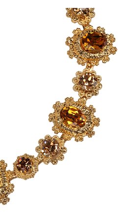 Женское колье DOLCE & GABBANA золотого цвета по цене 86050 руб., арт. WNL8S7/W1111 | Фото 2 Женское колье DOLCE & GABBANA золотого цвета, арт. WNL8S7/W1111 | Фото 2