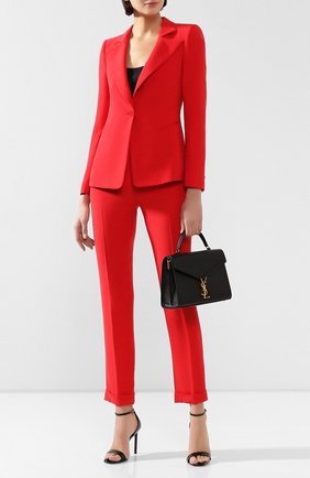 Женский жакет GIORGIO ARMANI красного цвета по цене 126500 руб., арт. 9WHGG09Z/T008A | Фото 2 Женский жакет GIORGIO ARMANI красного цвета, арт. 9WHGG09Z/T008A | Фото 2