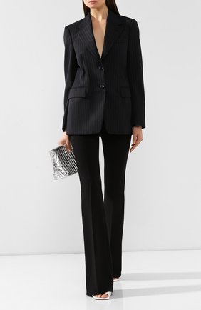 Женский жакет в полоску DRIES VAN NOTEN темно-синего цвета по цене 103500 руб., арт. 192-10406-8036 | Фото 2 Женский жакет в полоску DRIES VAN NOTEN темно-синего цвета, арт. 192-10406-8036 | Фото 2