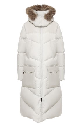 Женский парка military WOOLRICH серого цвета по цене 87250 руб., арт. WWCPS2813/UT1297 | Фото 1 Женский парка military WOOLRICH серого цвета, арт. WWCPS2813/UT1297 | Фото 1