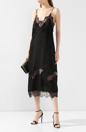 Женское платье из смеси вискозы и шелка ZADIG&VOLTAIRE черного цвета по цене 65650 руб., арт. WHCP0425F | Фото 2 Женское платье из смеси вискозы и шелка ZADIG&VOLTAIRE черного цвета, арт. WHCP0425F | Фото 2