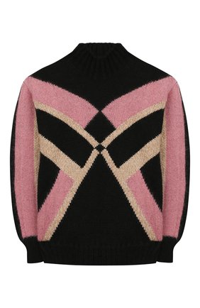 Детский шерстяной свитер ALBERTA FERRETTI JUNIOR разноцветного цвета по цене 19200 руб., арт. 021355 | Фото 1 Детский шерстяной свитер ALBERTA FERRETTI JUNIOR разноцветного цвета, арт. 021355 | Фото 1