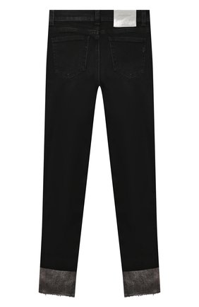 Детские джинсы DONDUP черного цвета по цене 14550 руб., арт. YP277L/DS0249G/W46 | Фото 2 Детские джинсы DONDUP черного цвета, арт. YP277L/DS0249G/W46 | Фото 2