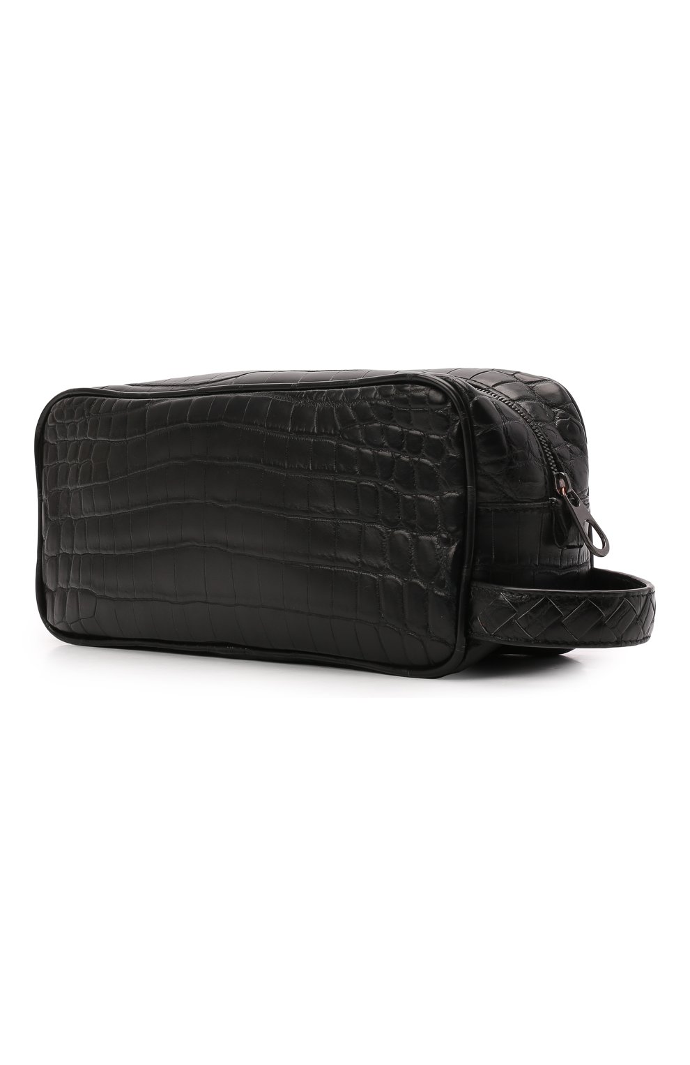 Мужской несессер из кожи крокодила BOTTEGA VENETA черного цвета по цене 391500 руб., арт. 248716/V912K/CNIL | Фото 2 Мужской несессер из кожи крокодила BOTTEGA VENETA черного цвета, арт. 248716/V912K/CNIL | Фото 2 (Материал: Экзотическая кожа; Статус проверки: Проверена категория)