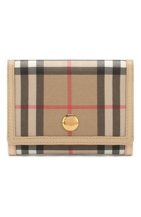 Женские портмоне BURBERRY бежевого цвета по цене 30400 руб., арт. 8021735 | Фото 1 Женские портмоне BURBERRY бежевого цвета, арт. 8021735 | Фото 1
