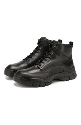 Мужские кожаные ботинки TOD’S черного цвета, арт. XXM81B0CD00N0A | Фото 1 (Мужское Кросс-КТ: Ботинки-обувь; Подошва: Массивная; Материал внутренний: Натуральная кожа; Материал внешний: Кожа; Материал утеплителя: Без утеплителя; Региональные ограничения белый список (Axapta Mercury): RU; Длина стельки: 27,2, 26,4, 25,6, 29,8, 30,3, 29,2, 30,6, 29, 28,5, 28,2, 31,3; толщина подошвы: 5,5, 5,4; ширина носка стельки: 9,7, 9,8, 9,9, 10, 8,8, 8,9, 9,5)
