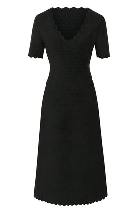 Женское платье из вискозы ALAIA зеленого цвета по цене 244500 руб., арт. 9W9RM86LM496 | Фото 1 Женское платье из вискозы ALAIA зеленого цвета, арт. 9W9RM86LM496 | Фото 1
