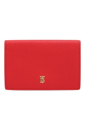 Женские кожаное портмоне BURBERRY красного цвета по цене 29500 руб., арт. 8018960 | Фото 1 Женские кожаное портмоне BURBERRY красного цвета, арт. 8018960 | Фото 1