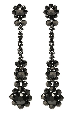 Женские серьги SIMONE ROCHA черного цвета по цене 19950 руб., арт. ERG11/0903/SILVER | Фото 1 Женские серьги SIMONE ROCHA черного цвета, арт. ERG11/0903/SILVER | Фото 1