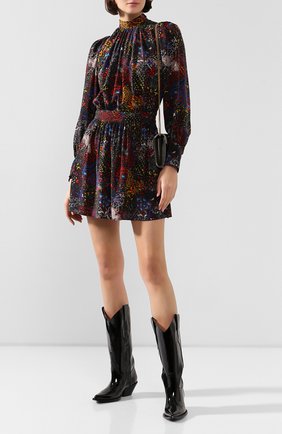 Женское шелковое платье ZADIG&VOLTAIRE черного цвета по цене 69750 руб., арт. WHCP0427F | Фото 2 Женское шелковое платье ZADIG&VOLTAIRE черного цвета, арт. WHCP0427F | Фото 2