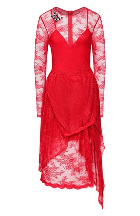 Женское платье ERMANNO ERMANNO SCERVINO красного цвета по цене 66900 руб., арт. 45T AB24 PIZ | Фото 1 Женское платье ERMANNO ERMANNO SCERVINO красного цвета, арт. 45T AB24 PIZ | Фото 1