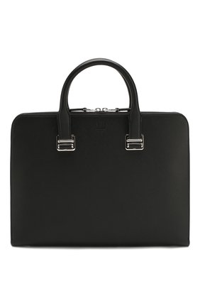 Мужская кожаная сумка для ноутбука DUNHILL черного цвета по цене 93950 руб., арт. DU19F3805CA | Фото 1 Мужская кожаная сумка для ноутбука DUNHILL черного цвета, арт. DU19F3805CA | Фото 1
